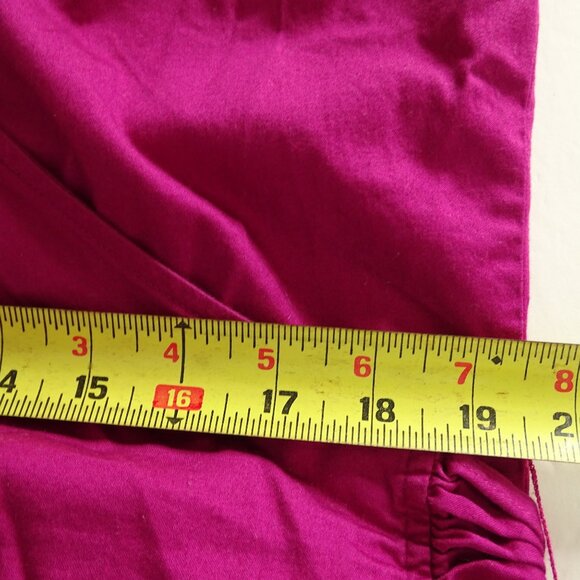 Venezia Sleeveless V-neck Collared Wrap Blouse Women Size 14 16 Tie Back - Picture 7 of 8